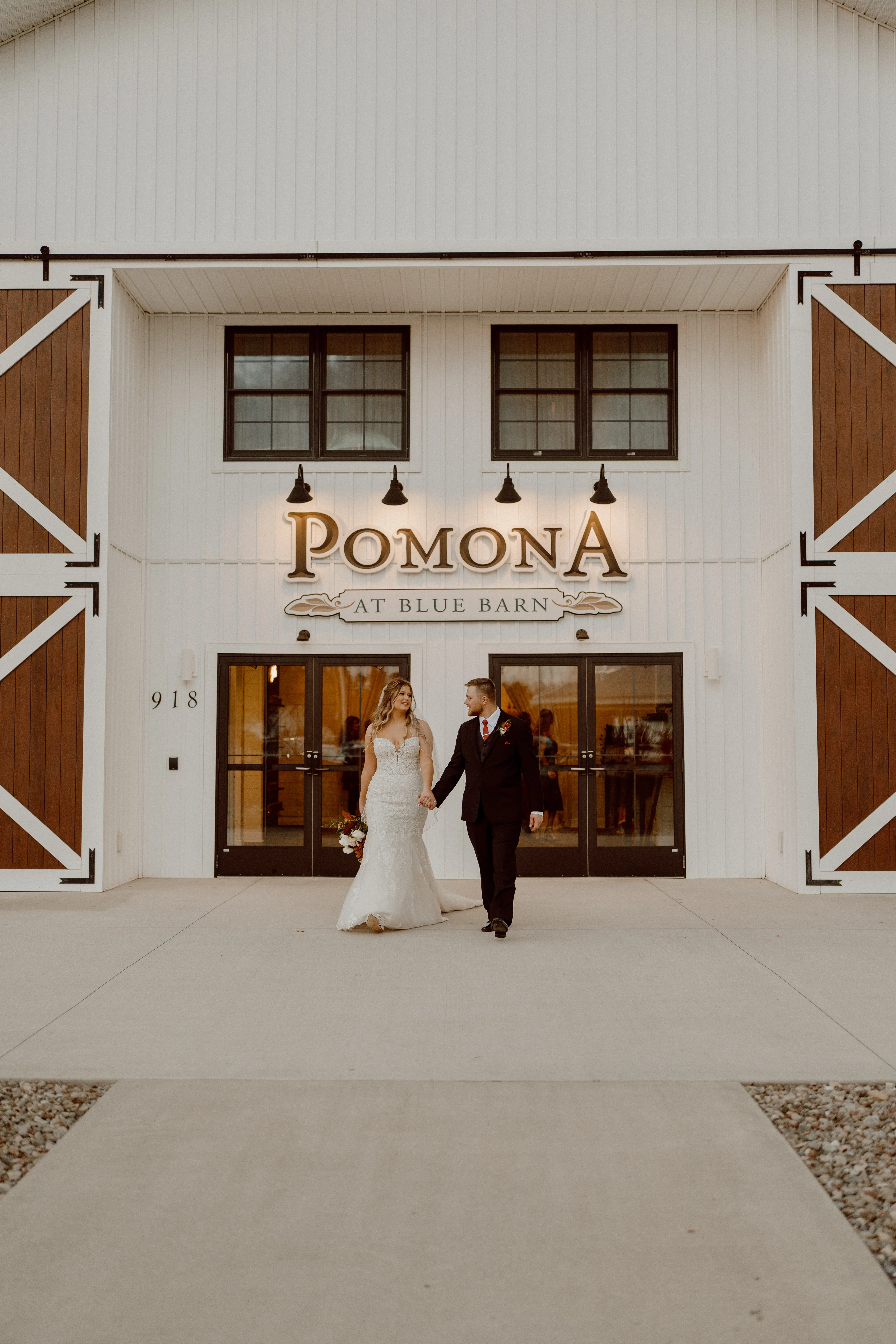 Real Bride in Sparkly Lace Fit-and-Flare Bridal Dress with Plunging Illusion Sweetheart Neckline Called Fiona by Maggie Sottero