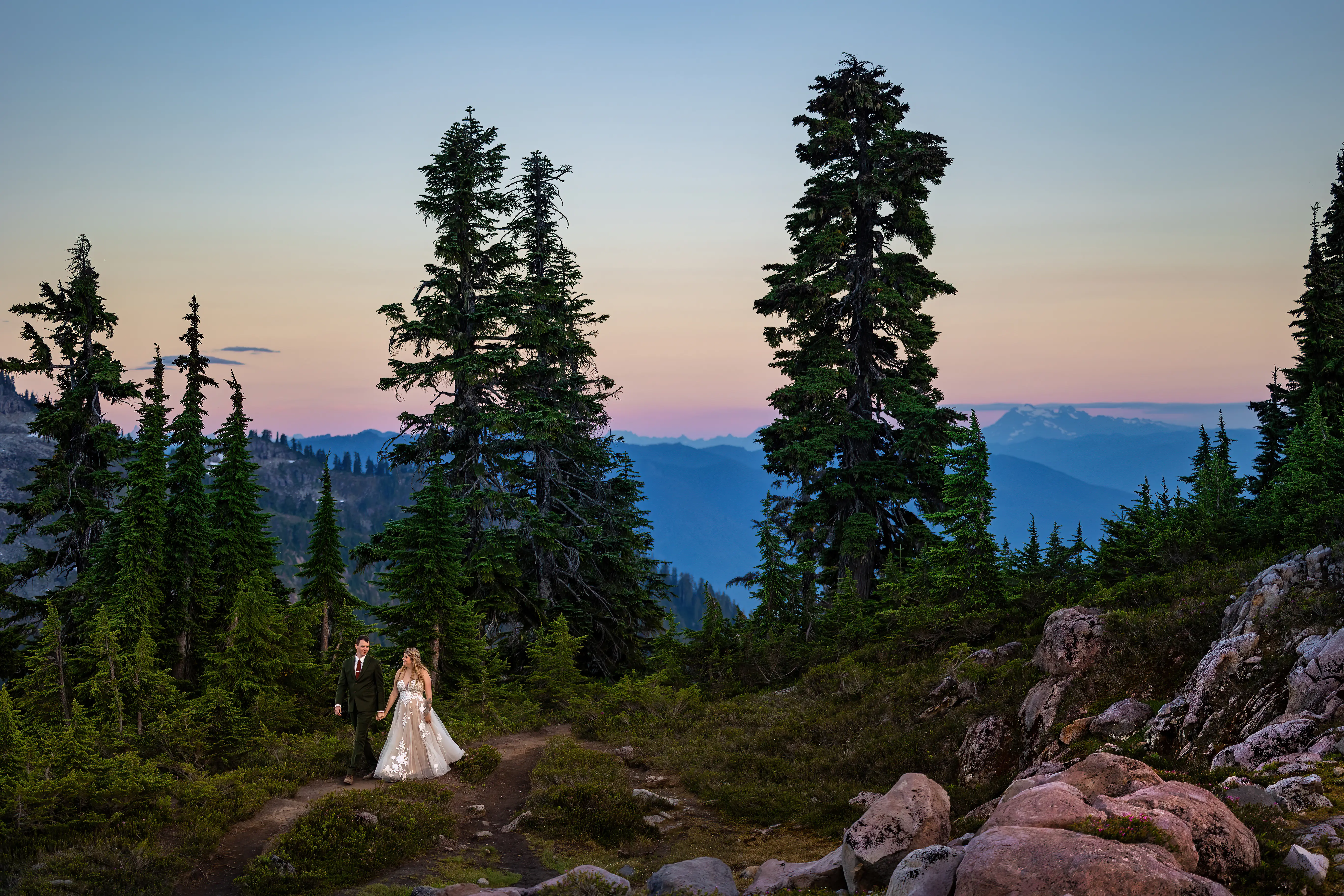 Bride In Boho Sheath Hattie Lane Marie Rebecca Ingram With Groom