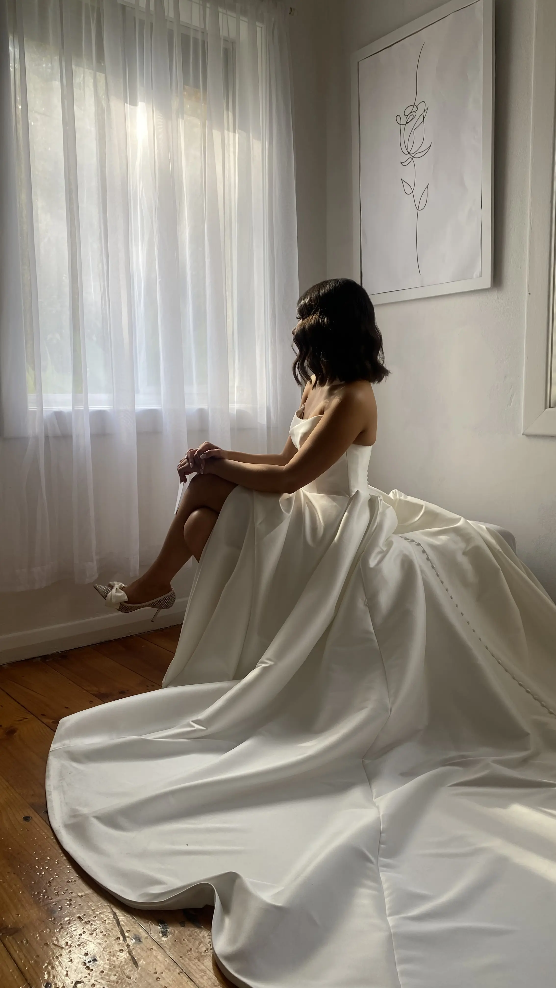 Bride wearing Aspen by Sottero and Midgley