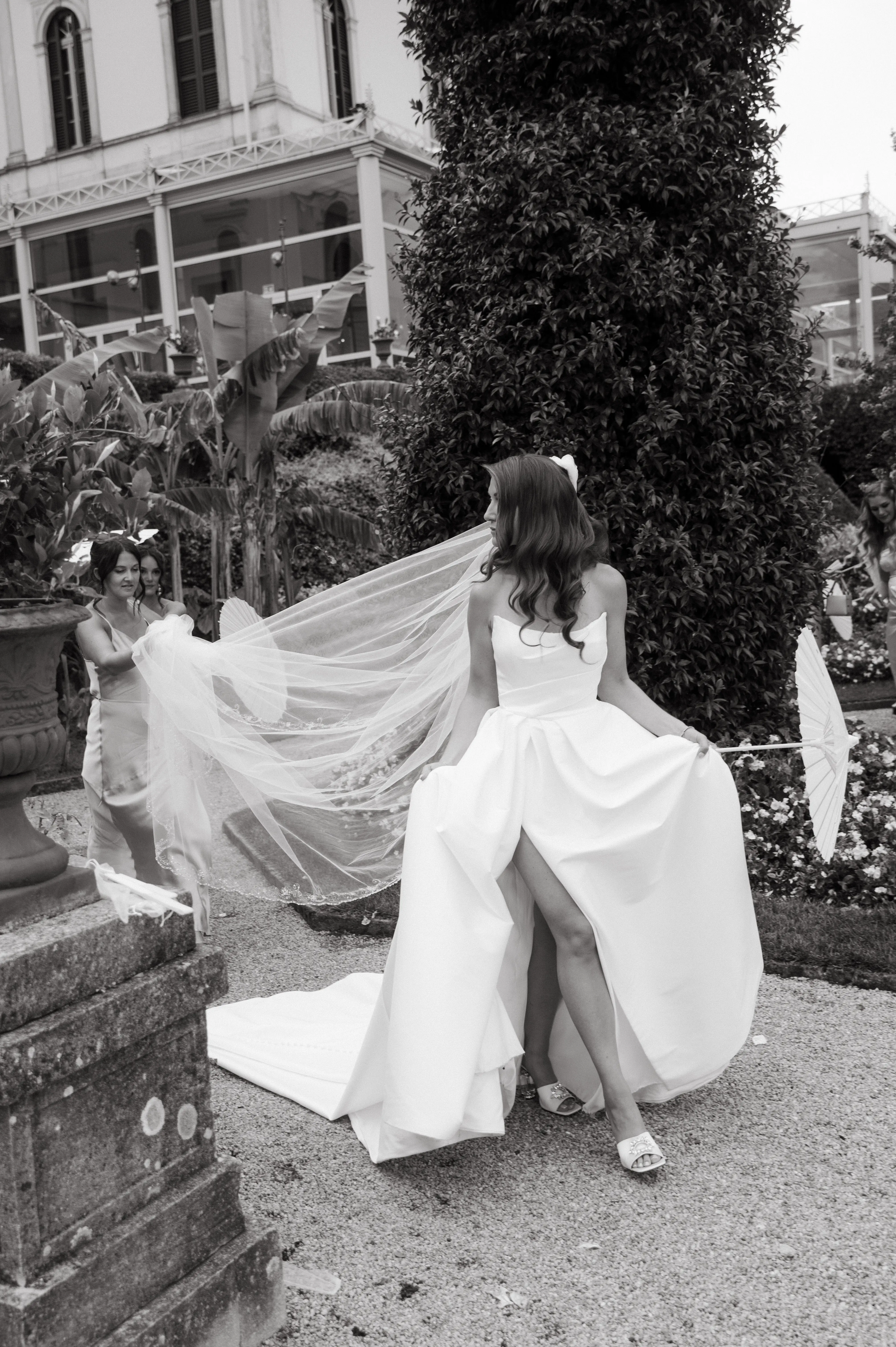 Bride wearing Aspen by Sottero and Midgley