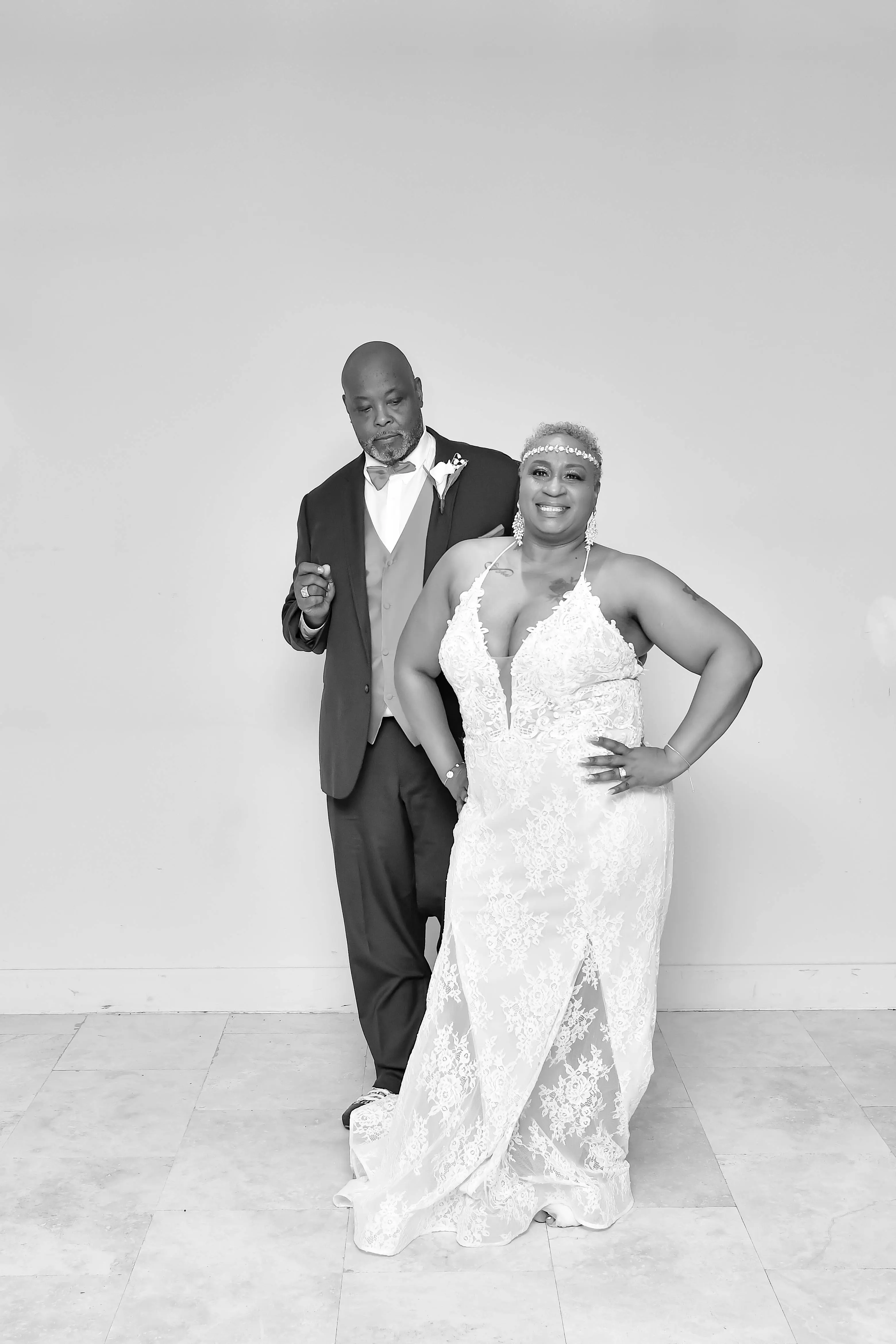 Bride Wearing Sparkly Lace Wedding Dress Called Tuscany Lynette By Maggie Sottero