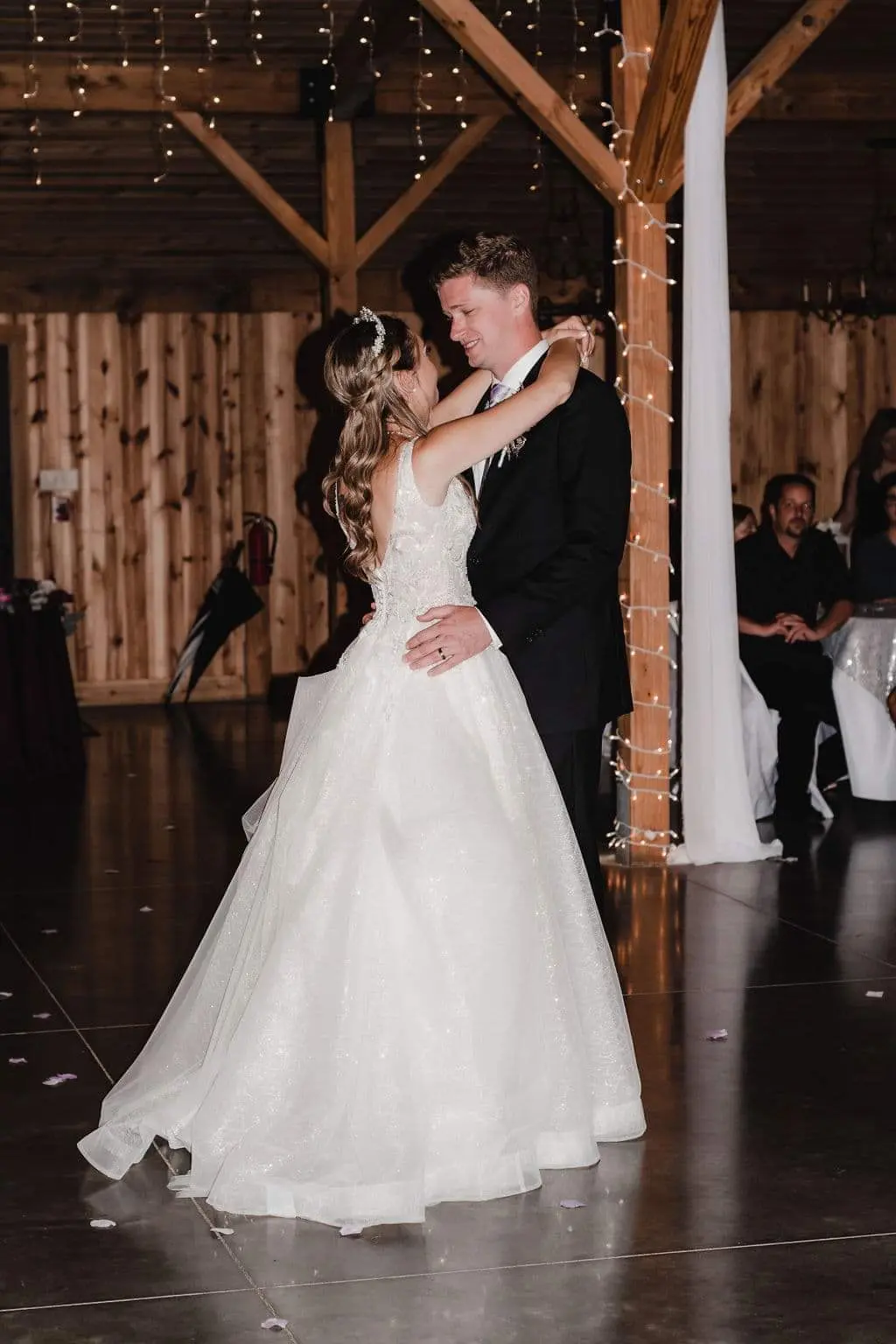 Bride In Princess Sparkle Verina Sottero Midgley With Groom