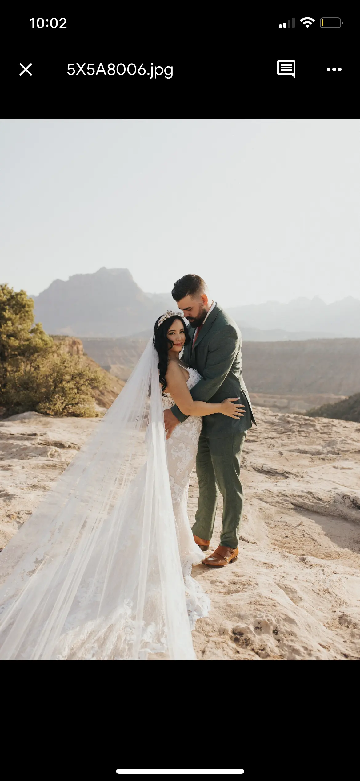 Groom With Bride Wearing Lace Mermaid Wedding Dress Tuscany By Maggie Sottero