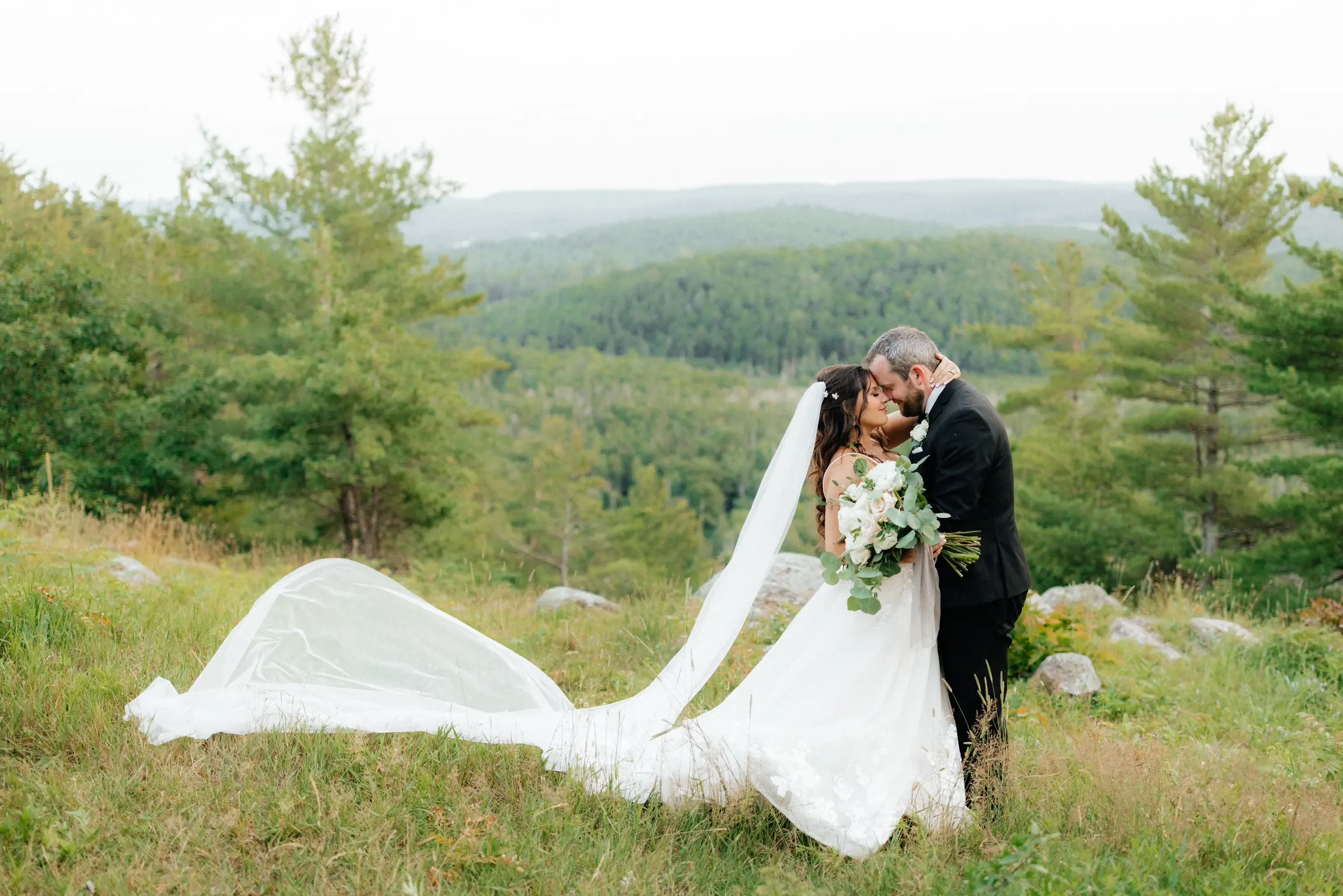 Bride In Sparkle Ballgown Casey Maggie Sottero With Groom