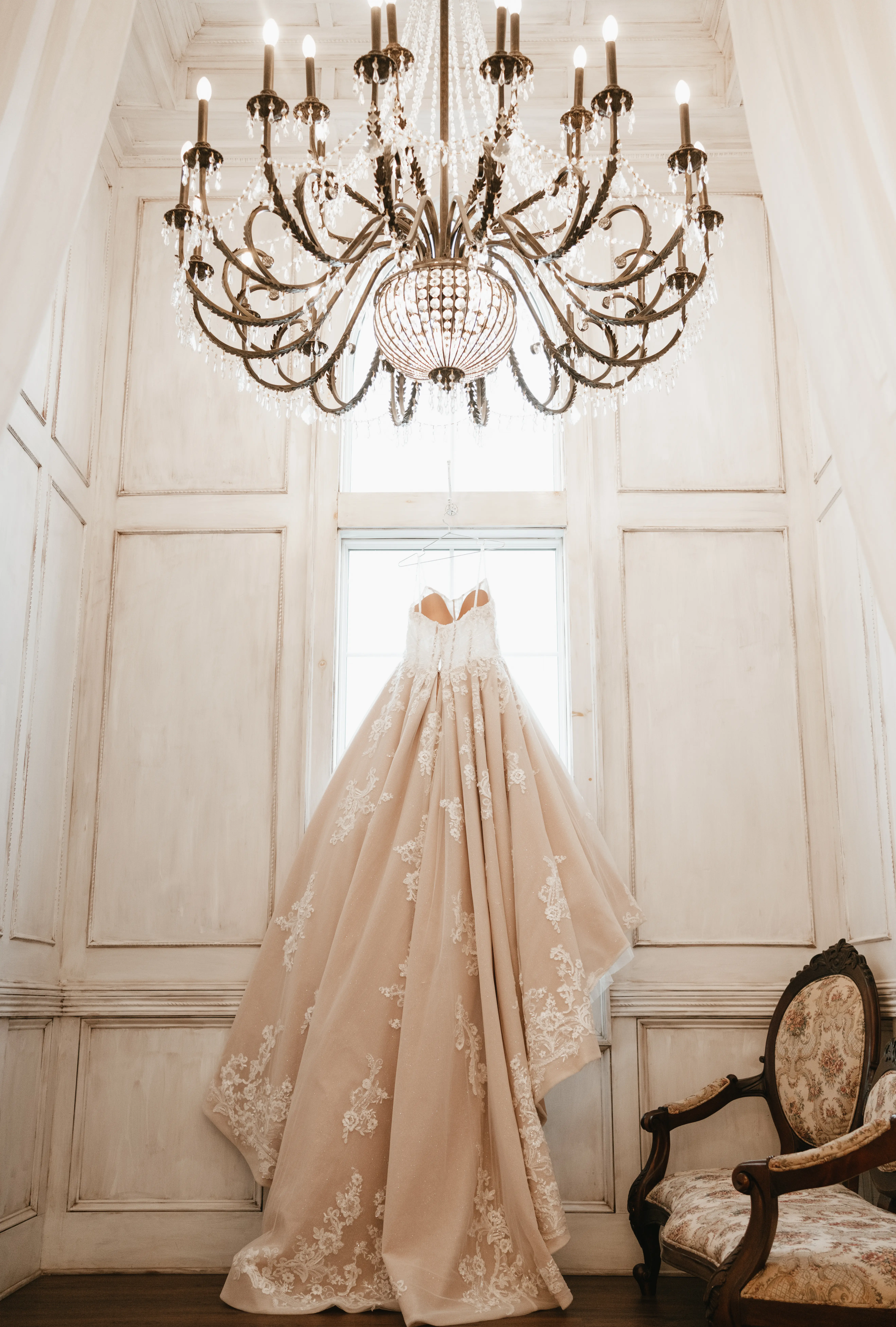 Bride In Ivory Ballgown Norvinia Sottero Midgley