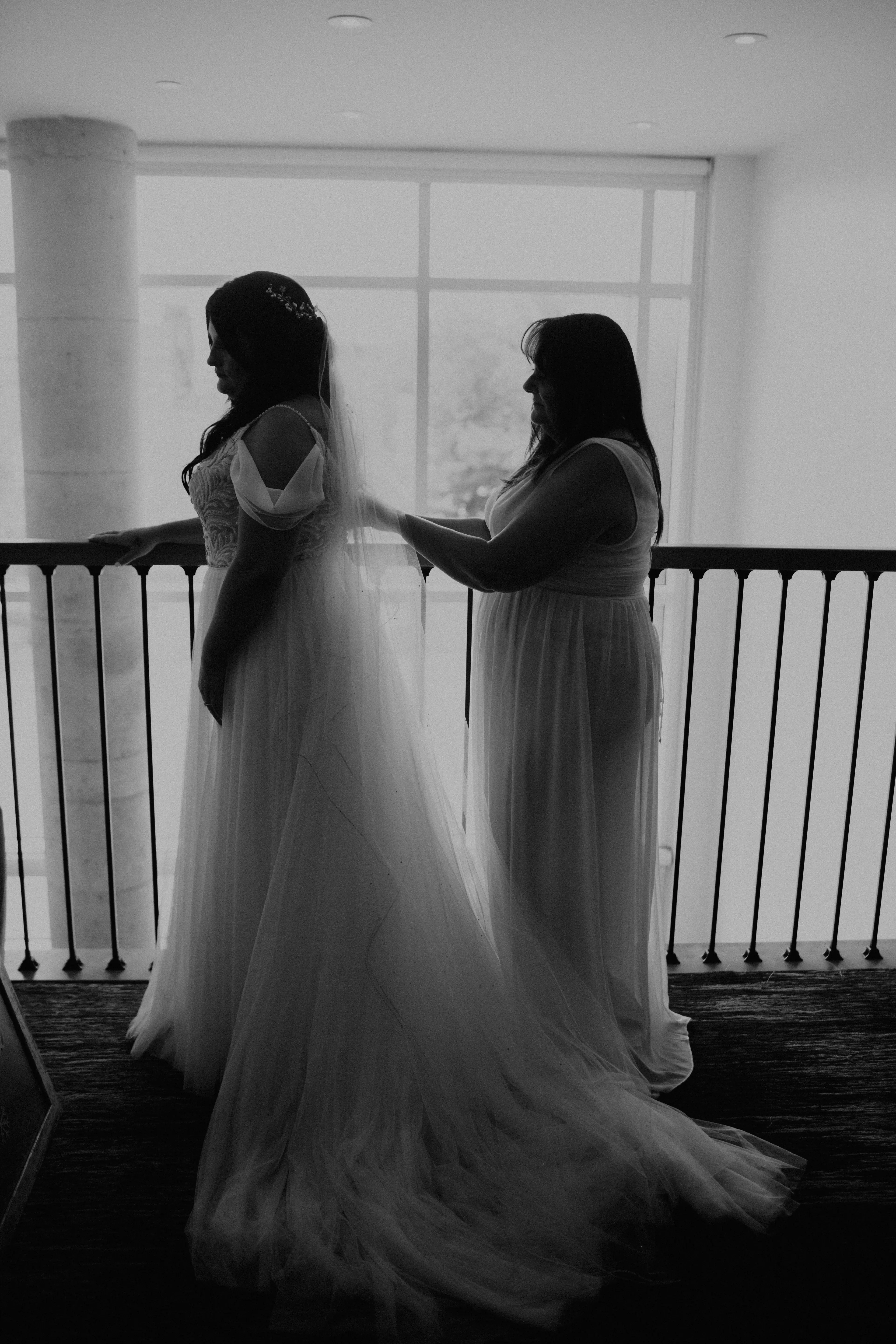 Bride Wearing Vintage Inspired A-line Charlene Lynette By Maggie Sottero