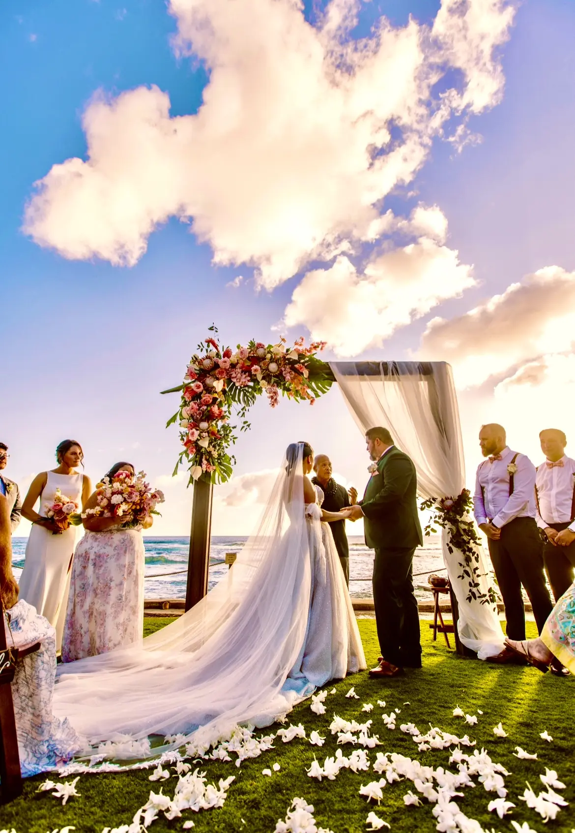 Bride In Fairytale Ball Gown Shasta Sottero Midgley With Groom