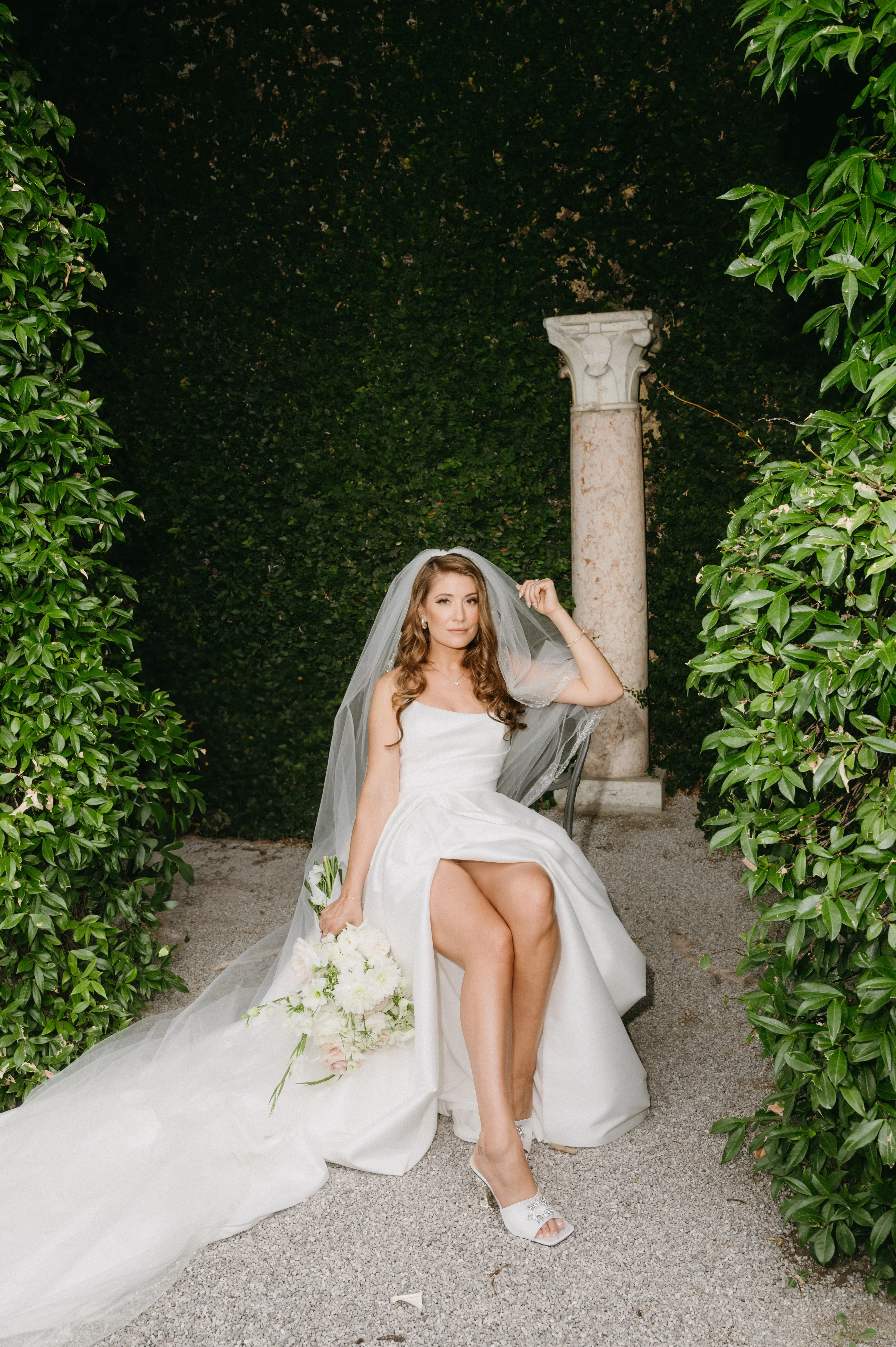 Bride wearing Aspen by Sottero and Midgley