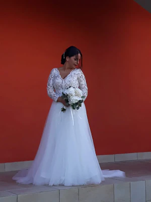 Bride wearing Princess ballgown Wedding Dress called Mallory Dawn by Maggie Sottero