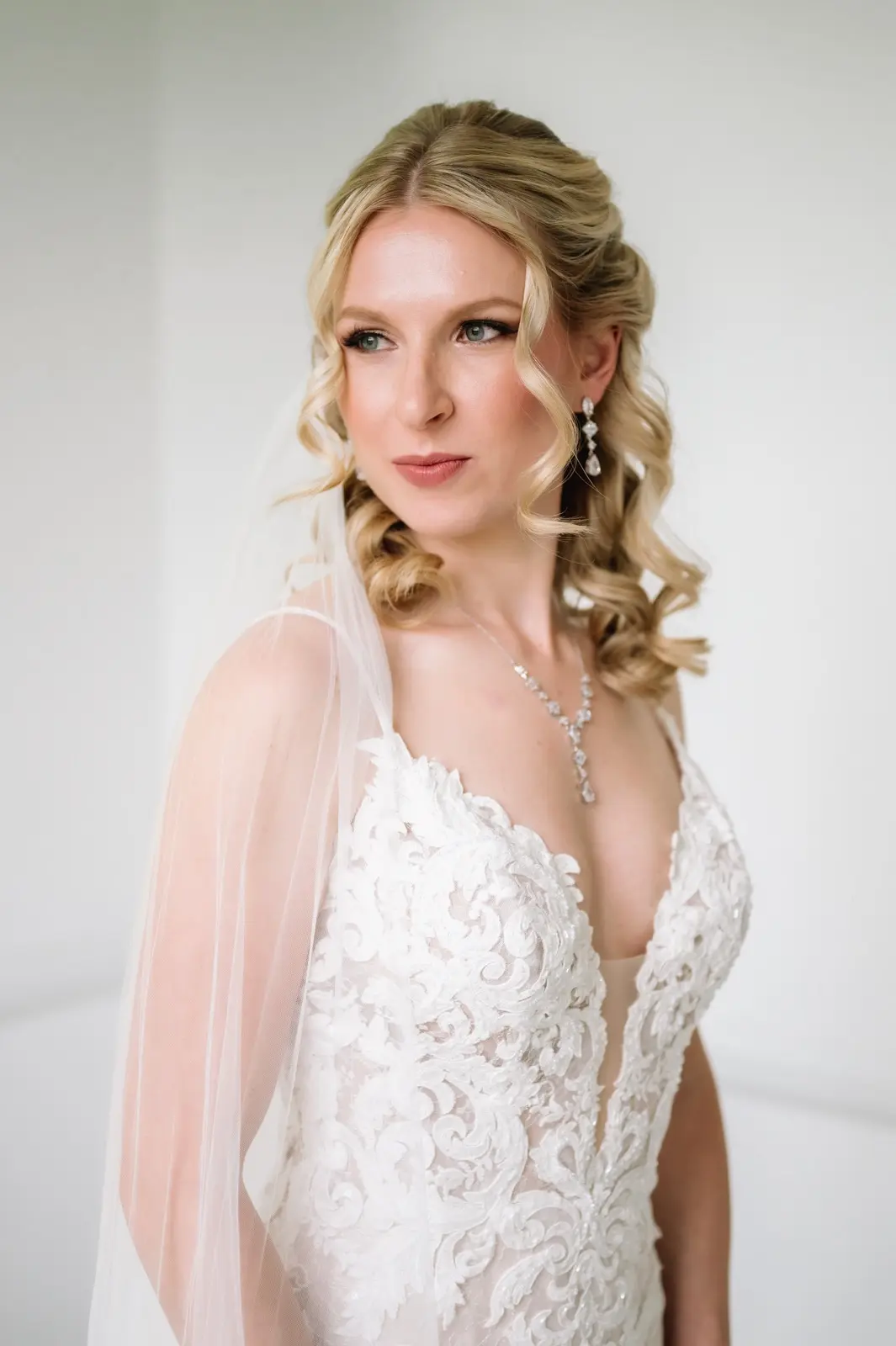 Bride In Sheath Illusion Bodice Tuscany Lynette Maggie Sottero