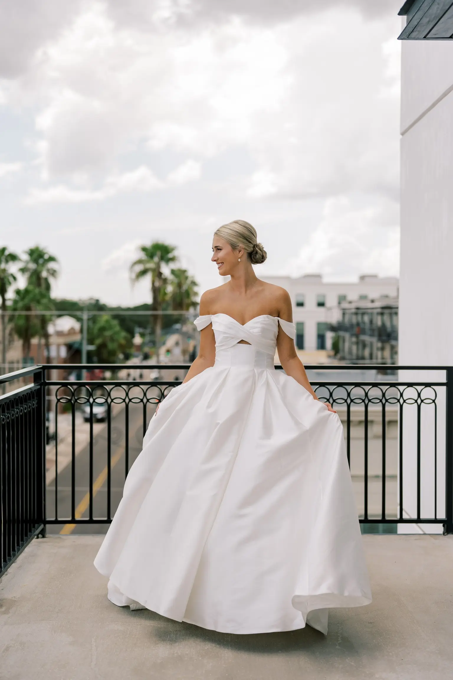Bride wearing Zinaida by Maggie Sottero