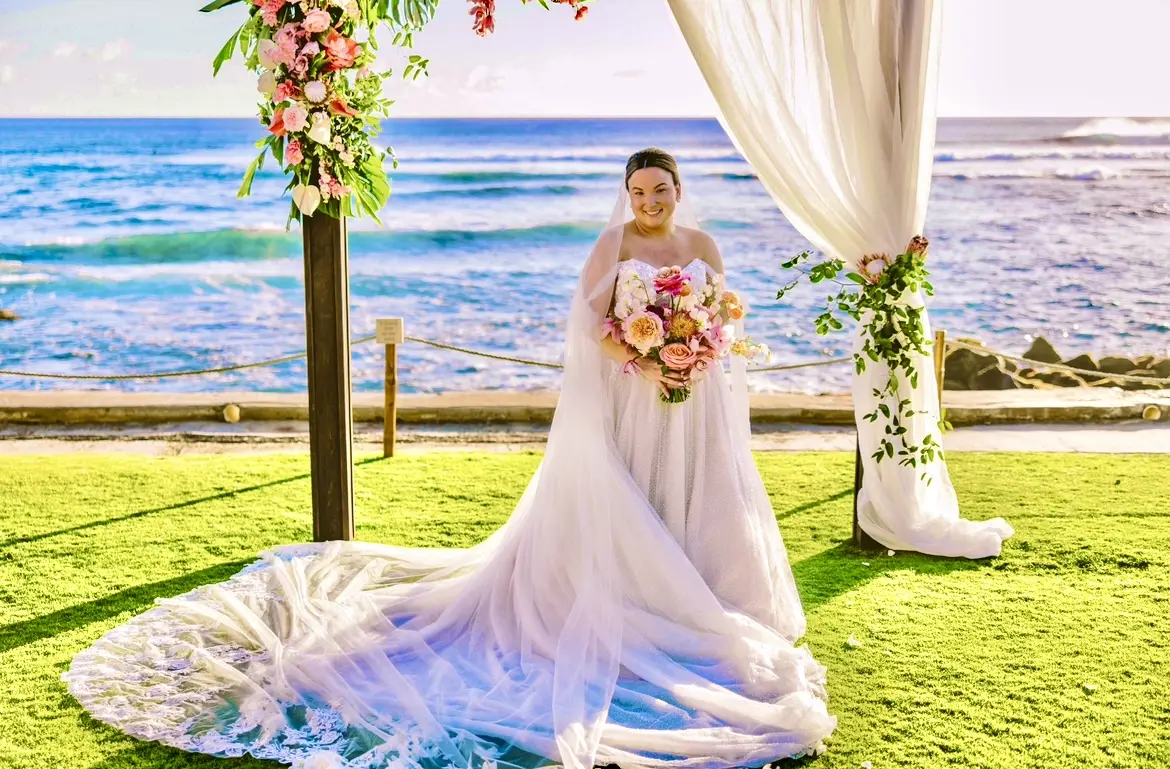 Bride In Fairytale Ball Gown Shasta Sottero Midgley