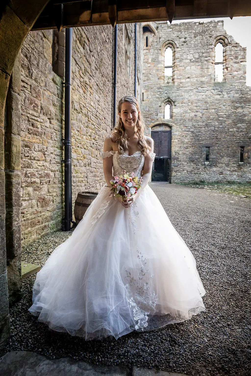 Bride Wearing Princess Ballgown Harlem By Maggie Sottero