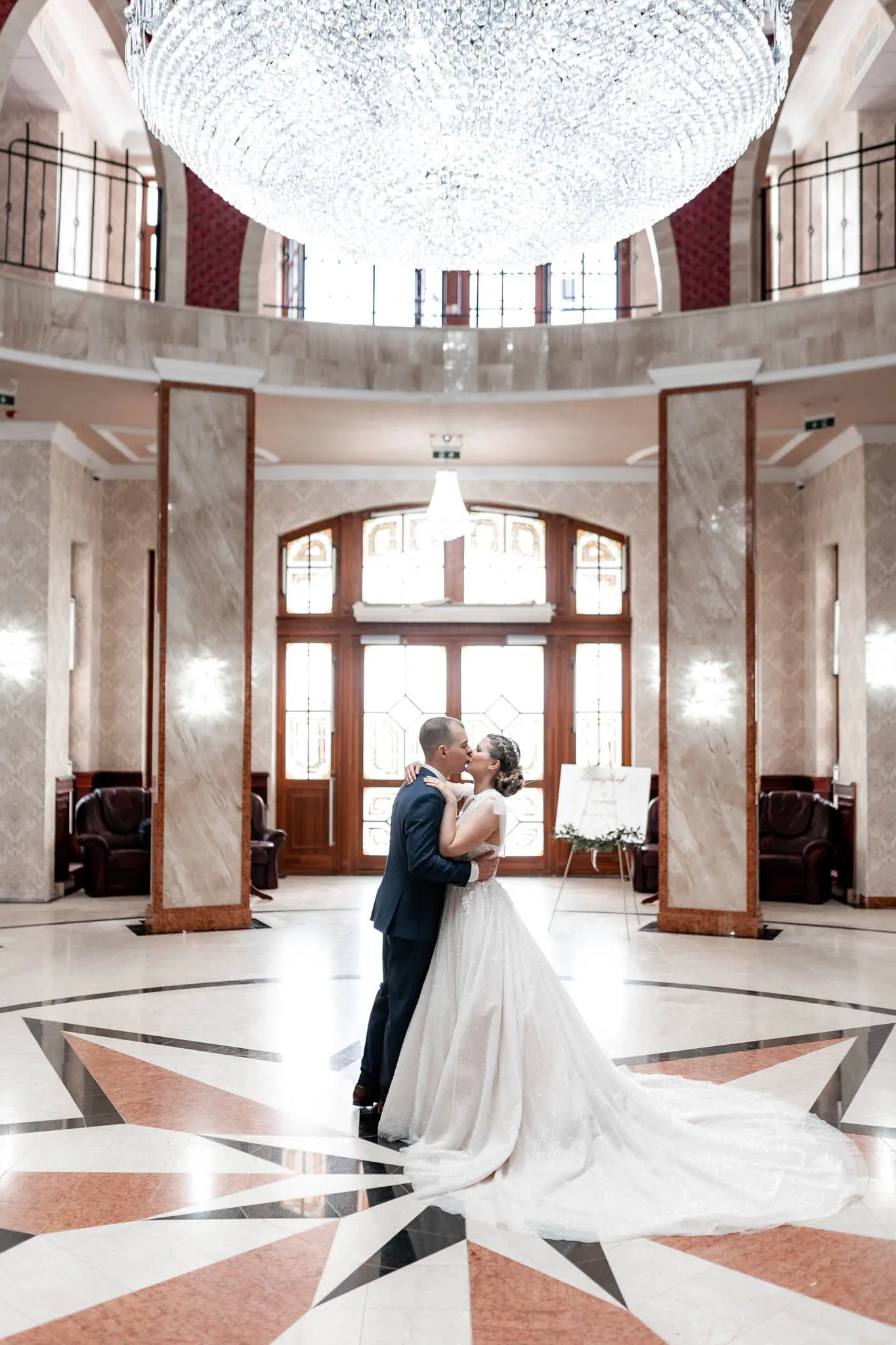 Bride In Fairytale Ball Gown Shasta Sottero Midgley With Groom