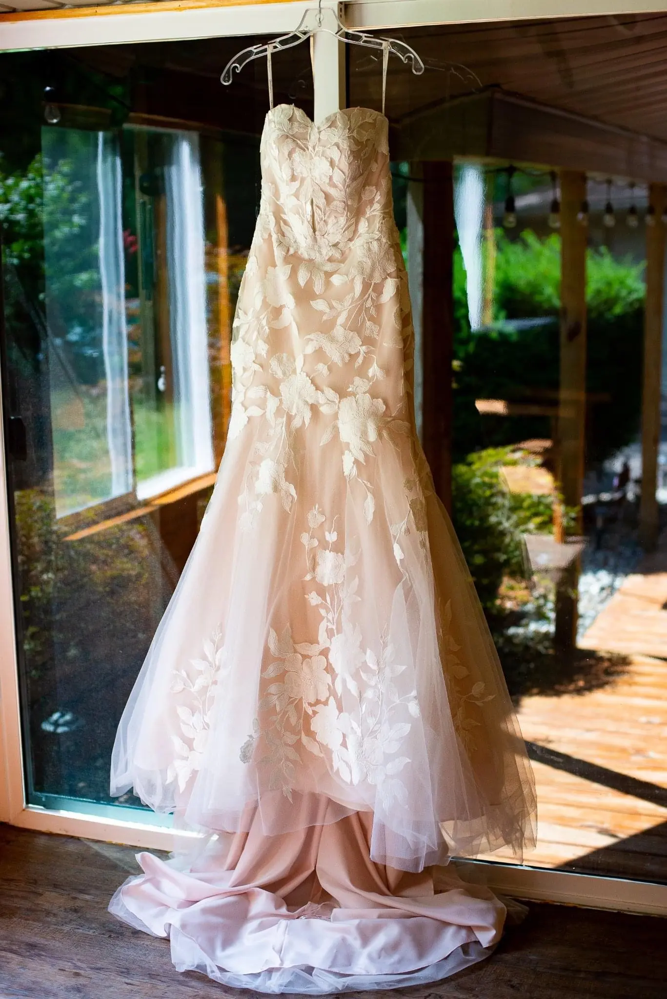 Lace Strapless Mermaid Wedding Dress Called Hattie By Rebecca Ingram On Hanger