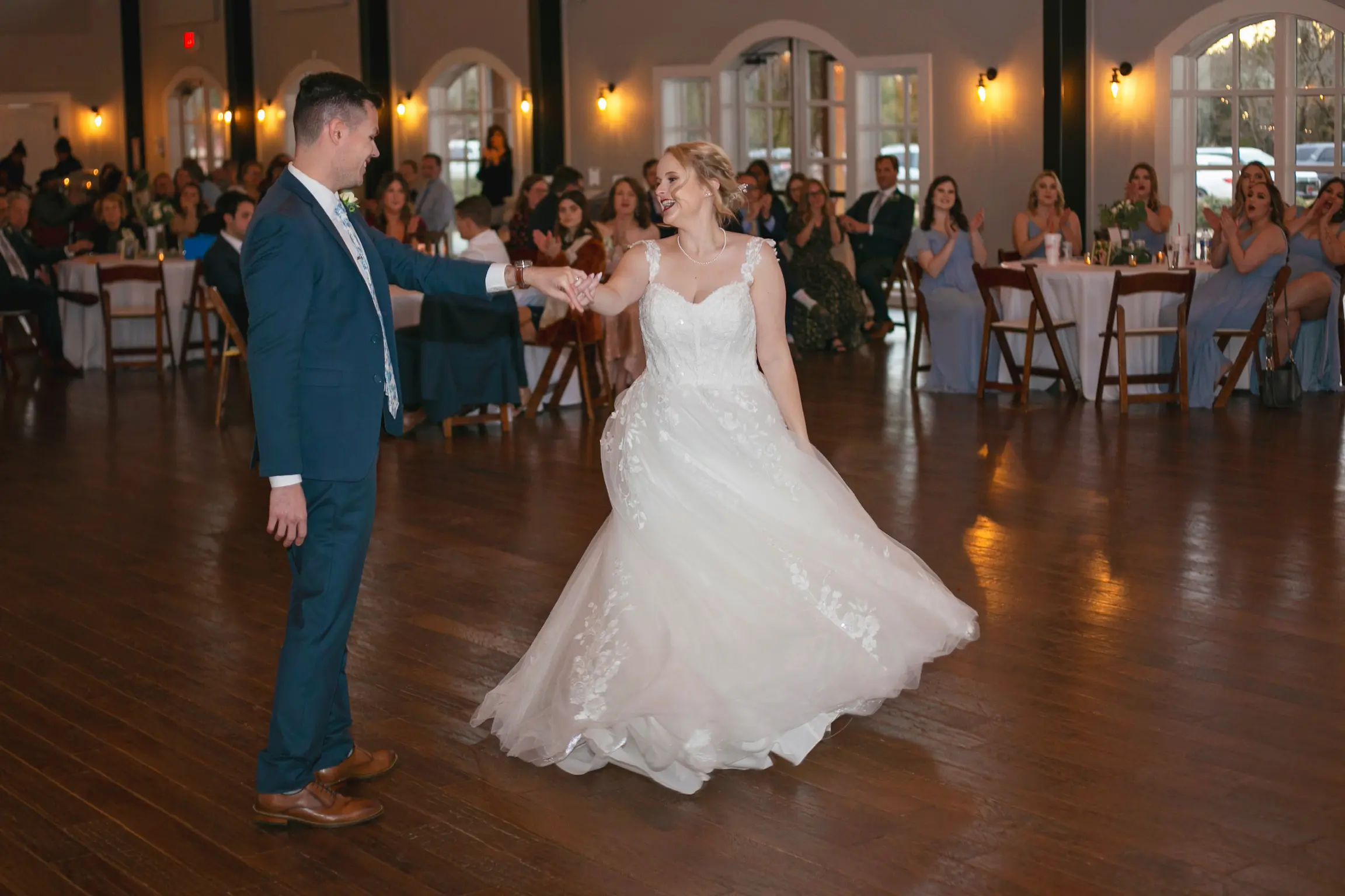 Bride In Ballgown Wedding Dress Called Harlem By Maggie Sottero With Groom