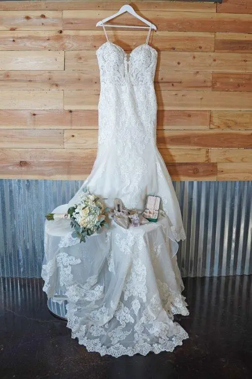 Fiona by Maggie Sottero hanging up
