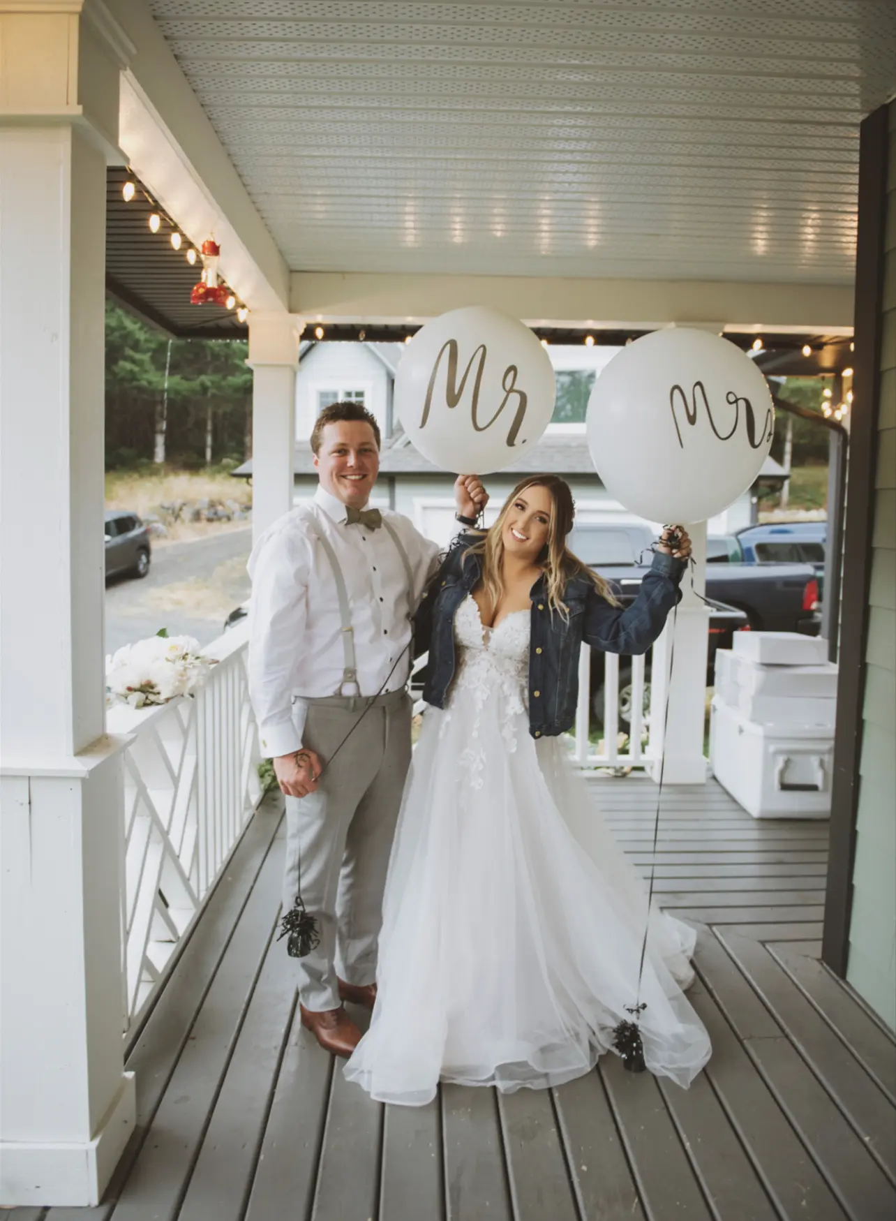 Groom With Bride Wearing Princess Lace Wedding Gown Stevie By Maggie Sottero