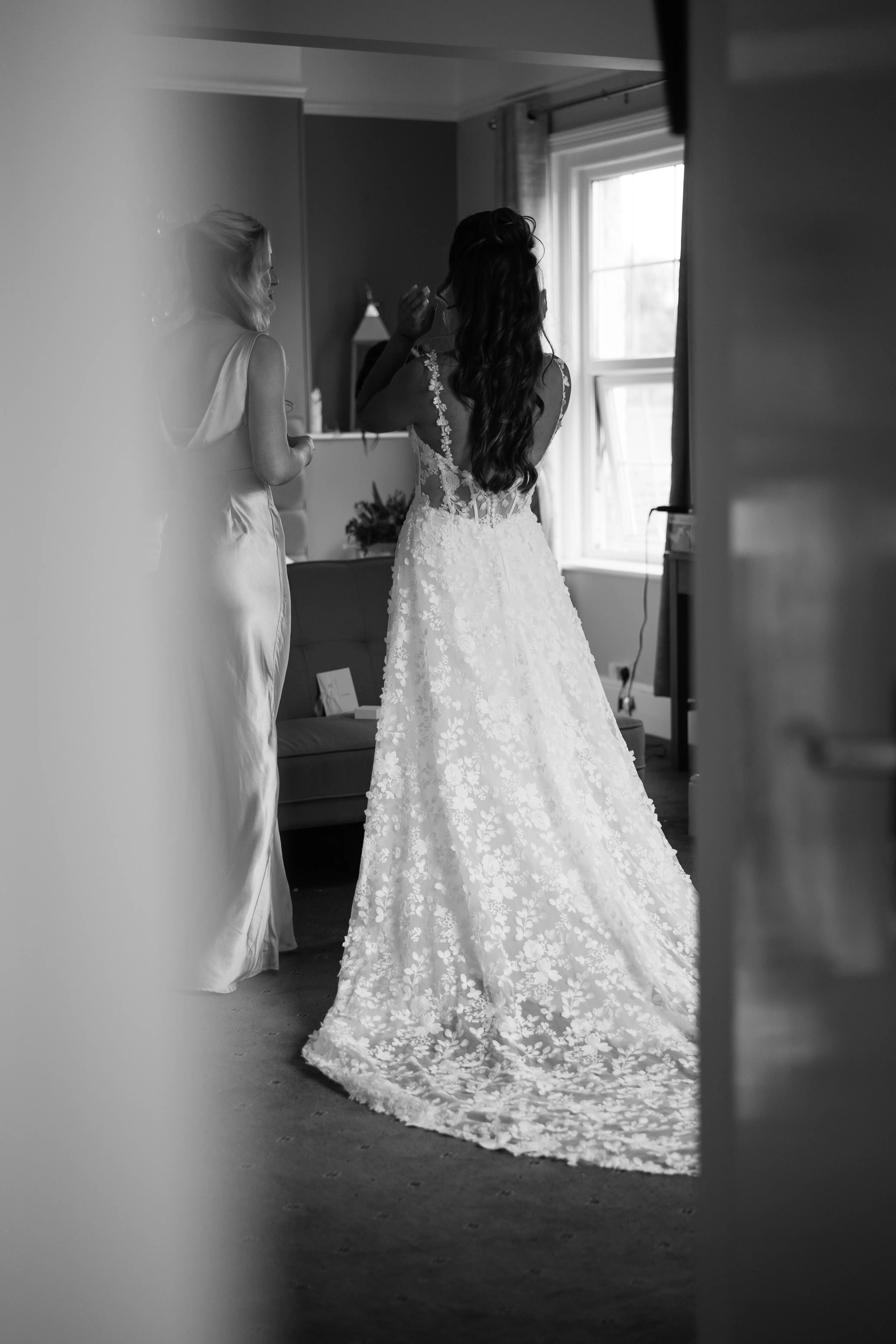 Bride Wearing Ladonna By Maggie Sottero